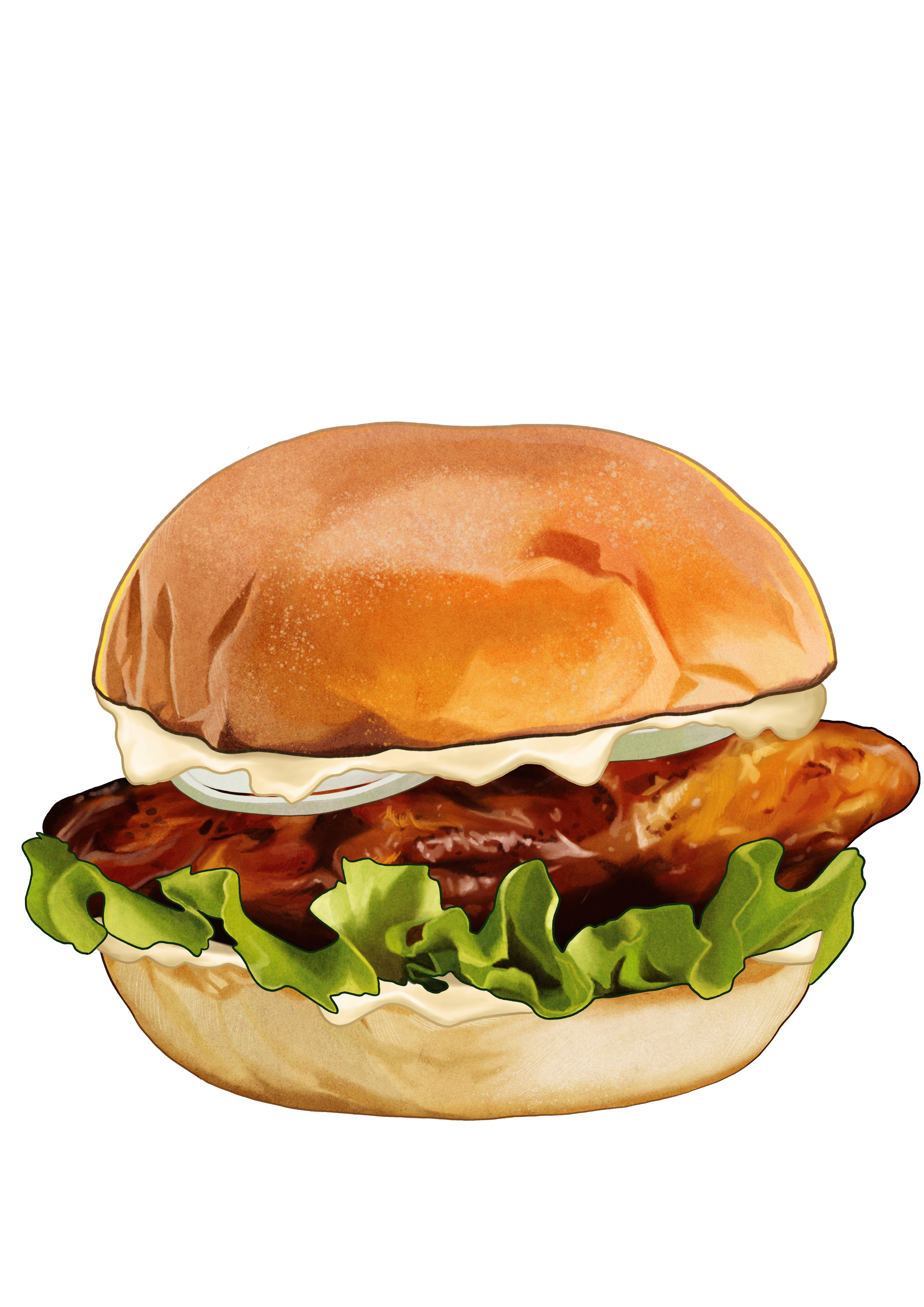 Teriyaki burger